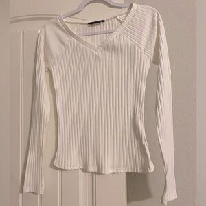 SHEIN White, Long Sleeve Women’s Top